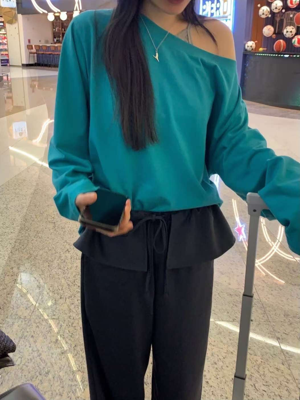 WEARRAW東大門㊣直郵女裝新款職業時尚熱賣休閑長袖T恤寬松WEARRAW長袖T恤圖色1