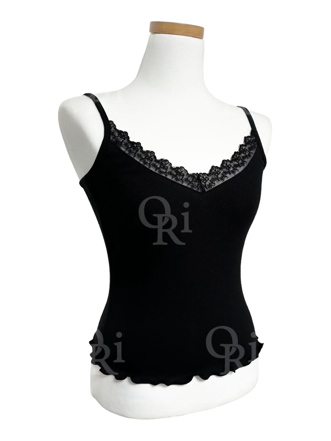 O-RI-오리-T東大門㊣實拍女士新款休閑人氣吊帶背心蕾絲O-RI吊帶/背心圖色5