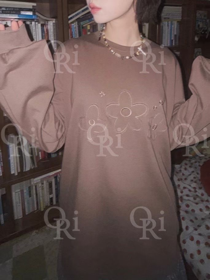 O-RI-오리-T東大門㊣直郵女裝新款25秋冬人氣推薦長袖T恤O-RI長袖T恤圖色2