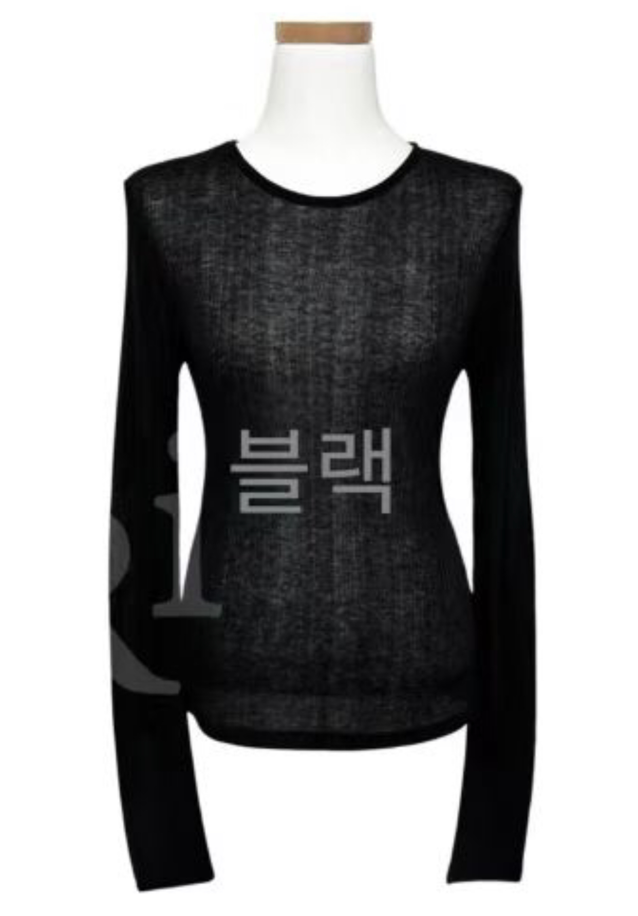 O-RI-오리-T東大門㊣直郵女士新品推薦熱賣長袖T恤不含腰帶O-RI長袖T恤圖色8