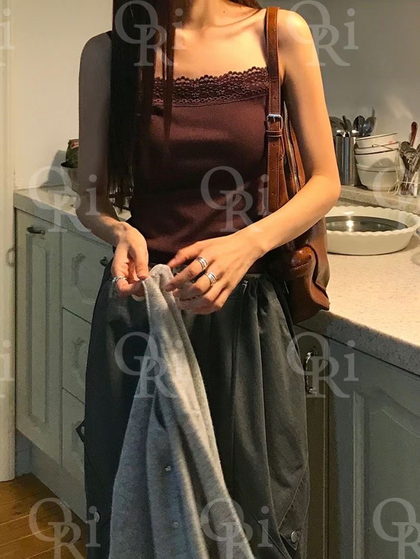 O-RI-오리-T東大門㊣實拍女裝新品熱賣時尚職業吊帶背心O-RI吊帶/背心