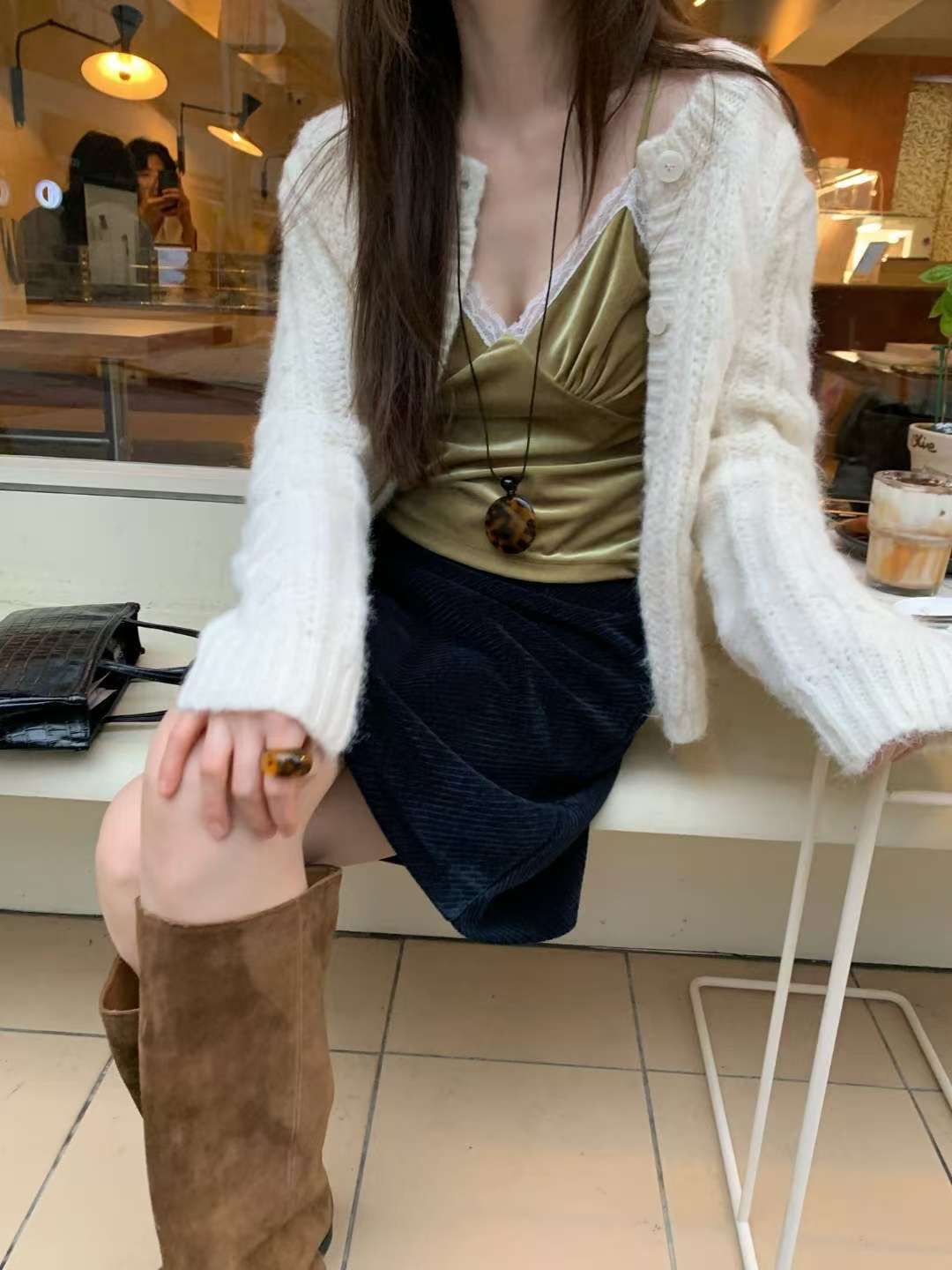 WEARRAW東大門㊣直郵女裝新款推薦人氣25秋冬熱賣休閑吊帶背心WEARRAW吊帶/背心