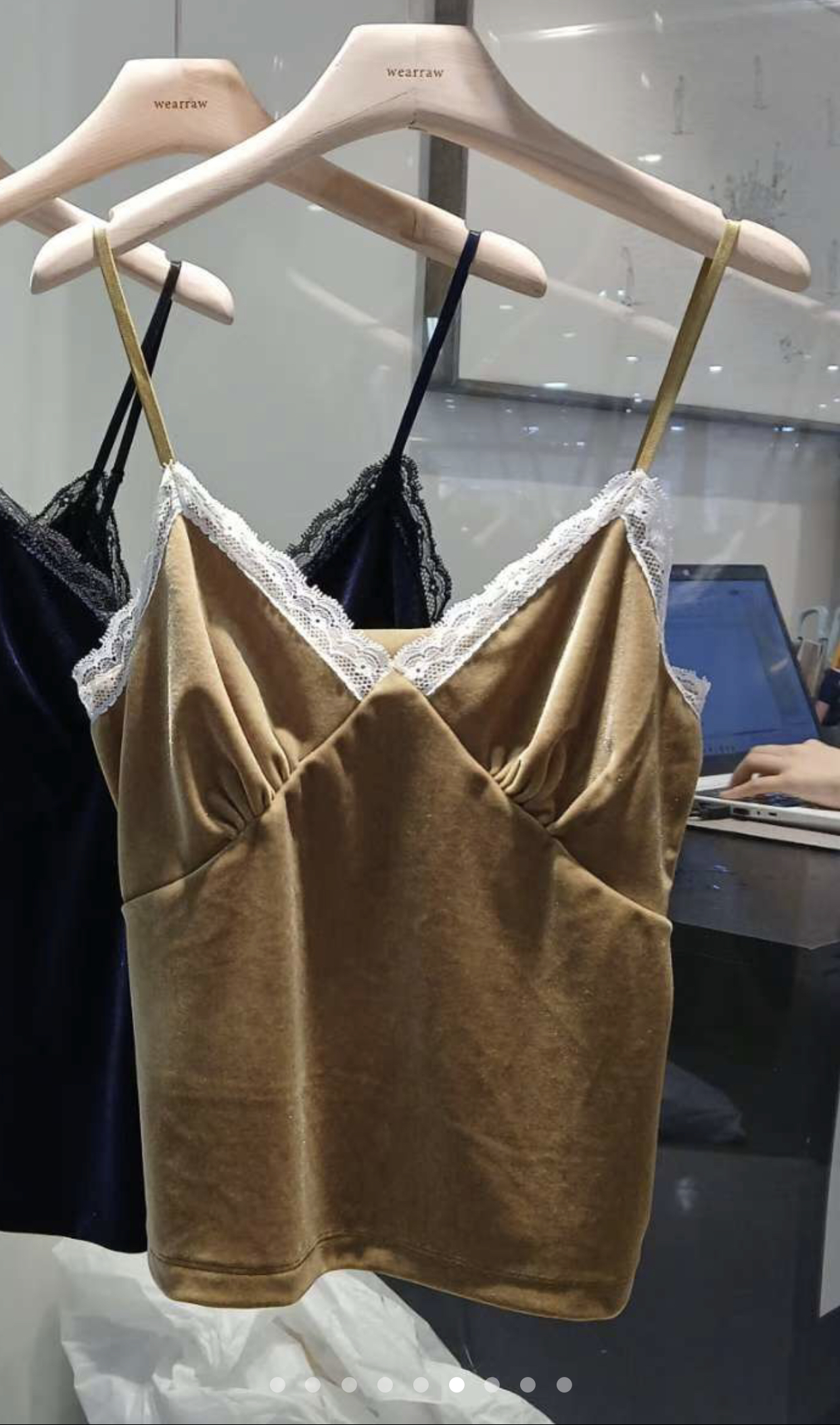 WEARRAW東大門㊣直郵女裝新款推薦人氣25秋冬熱賣休閑吊帶背心WEARRAW吊帶/背心圖色3