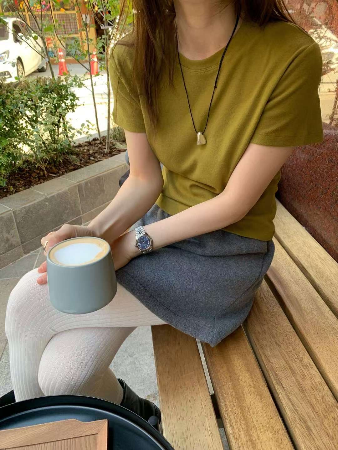 WEARRAW東大門㊣代購女士新款人氣熱賣休閑時尚25秋冬推薦T恤WEARRAWT恤圖色1