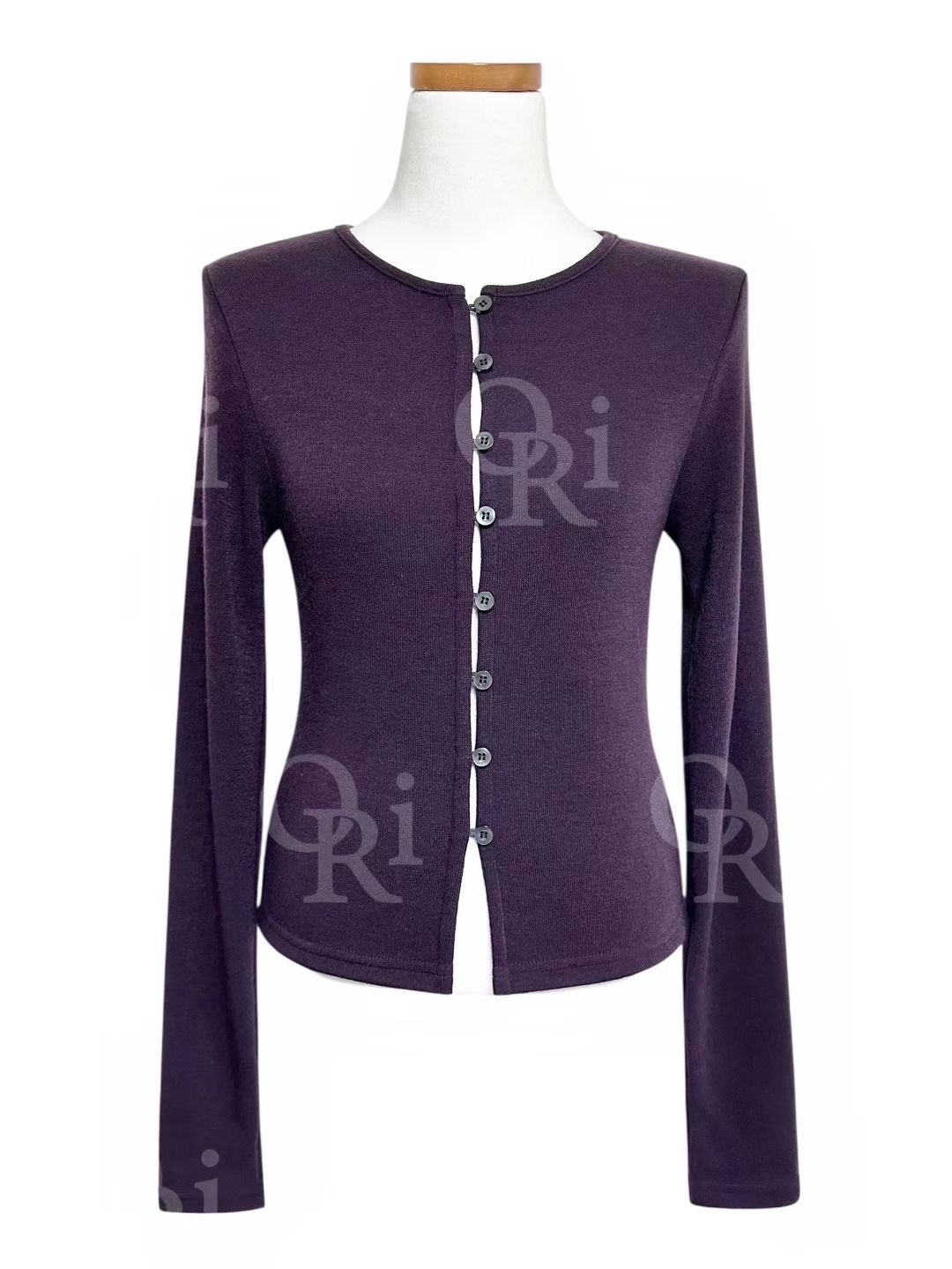 O-RI-오리-T東大門㊣代購女士新品推薦熱賣時尚長袖T恤羊毛O-RI長袖T恤圖色1