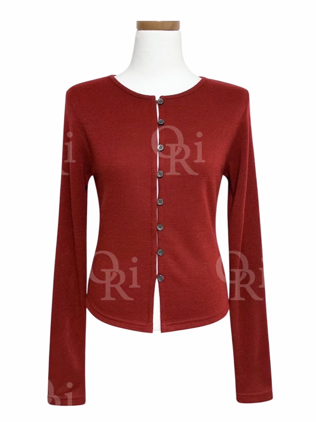 O-RI-오리-T東大門㊣代購女士新品推薦熱賣時尚長袖T恤羊毛O-RI長袖T恤圖色2