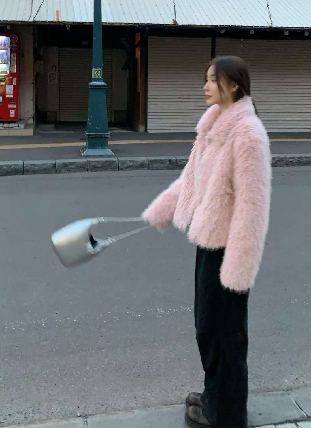 WEARRAW韓國直郵㊣女裝新品推薦職業25秋冬時尚休閑短款大衣WEARRAW短款大衣