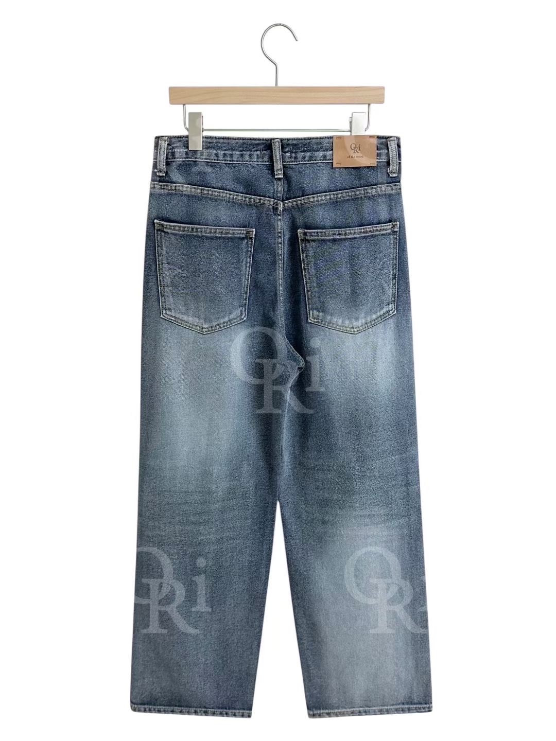 O-RI-오리-T韓國直郵㊣女裝新款推薦25秋冬職業休閑牛仔褲O-RI牛仔褲