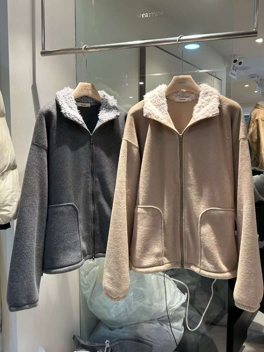 WEARRAW韓國代購㊣女士新款熱賣時尚25秋冬人氣休閑職業夾克WEARRAW夾克