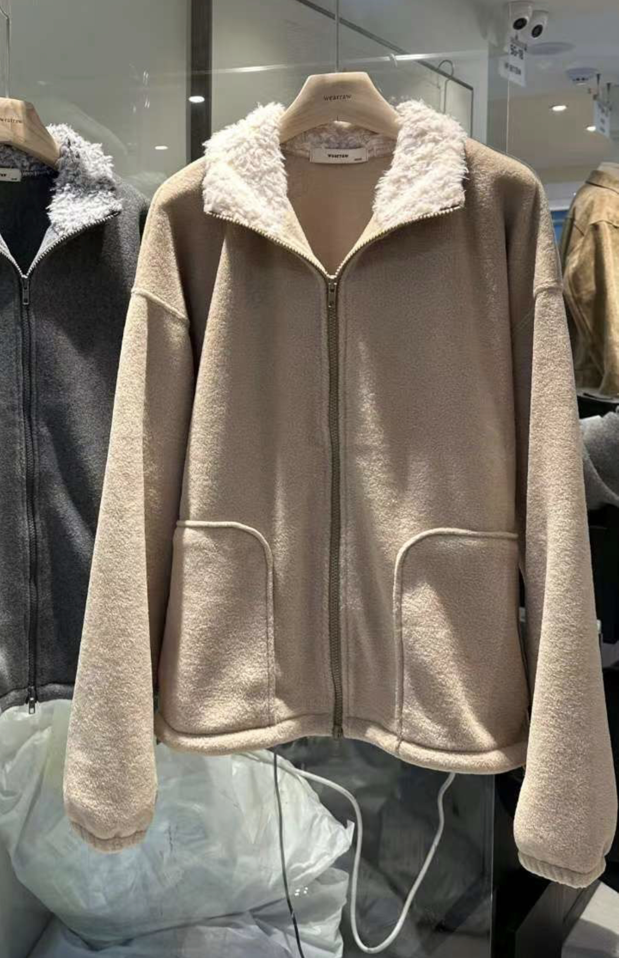 WEARRAW韓國代購㊣女士新款熱賣時尚25秋冬人氣休閑職業夾克WEARRAW夾克圖色2