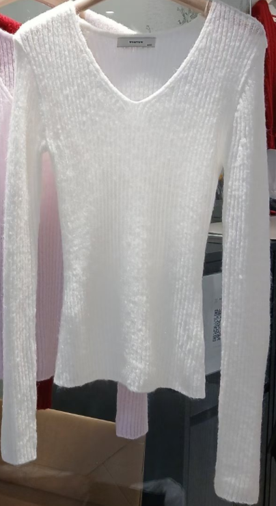 WEARRAW東大門㊣直郵女士新款人氣職業熱賣時尚針織衫馬海毛WEARRAW針織衫圖色3