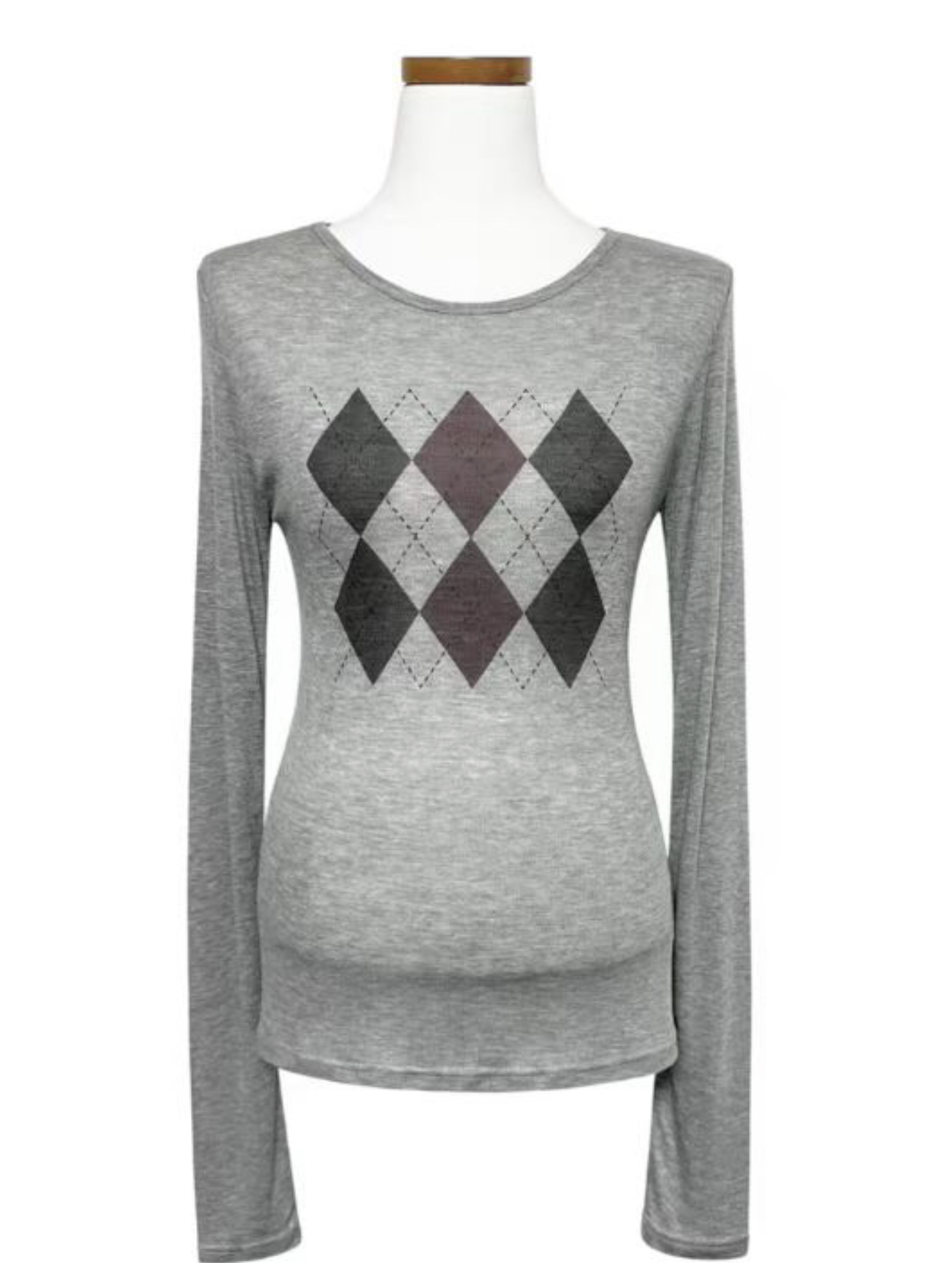 O-RI-오리-T韓國直郵㊣女士新品熱賣休閑推薦人氣長袖T恤O-RI長袖T恤圖色2