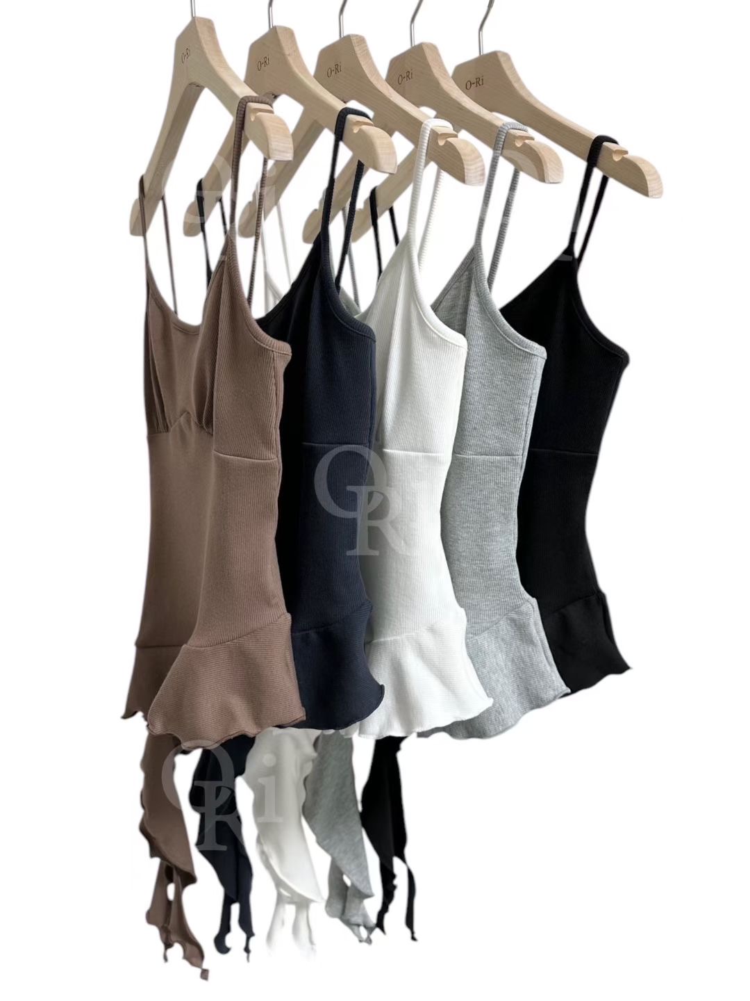 O-RI-오리-T東大門㊣直郵女裝新款人氣休閑職業吊帶背心O-RI吊帶/背心圖色2左二色