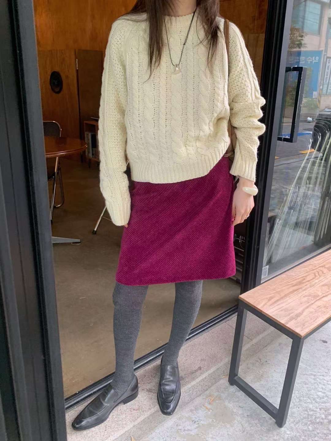 WEARRAW東大門㊣代購女裝新品人氣時尚熱賣25秋冬休閑職業毛衣WEARRAW毛衣