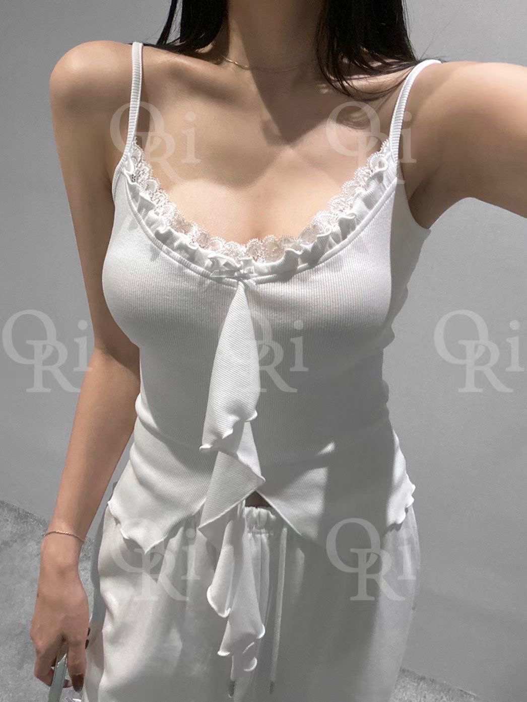 O-RI-오리-T韓國代購㊣女士新款職業推薦吊帶背心不含內搭O-RI吊帶/背心圖色2