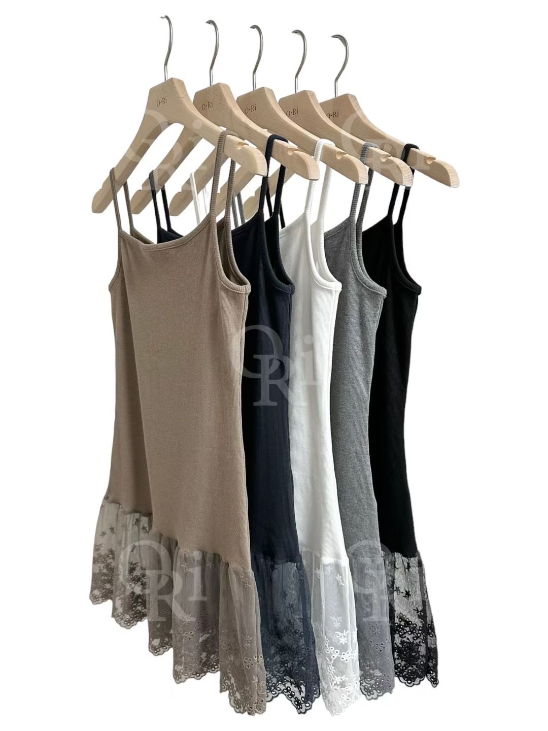 O-RI-오리-T韓國直郵㊣女士新品職業人氣休閑吊帶背心蕾絲O-RI吊帶/背心圖色3左三色