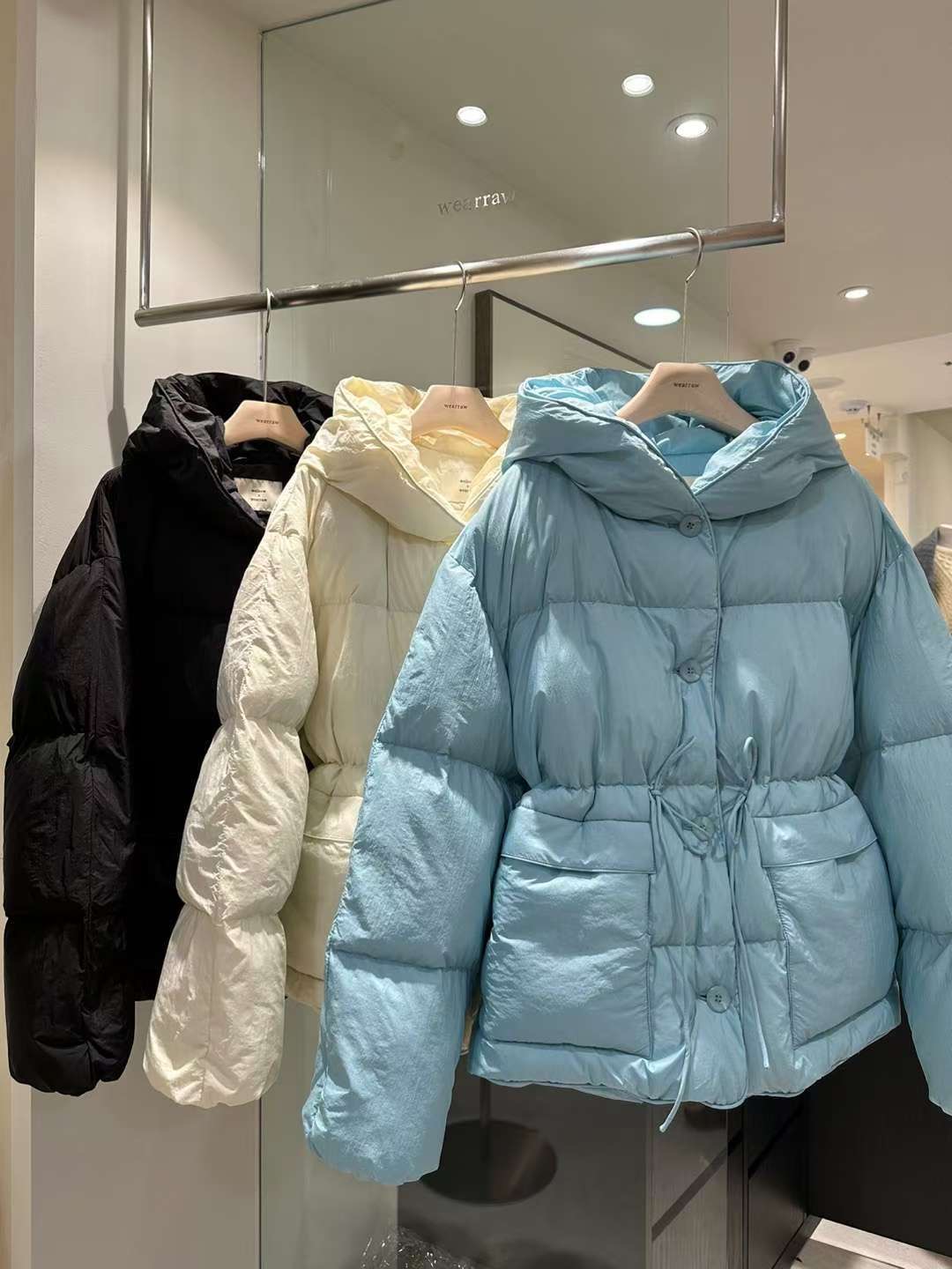 WEARRAW東大門㊣直郵女士新款熱賣職業人氣休閑推薦短款棉服WEARRAW短款棉服