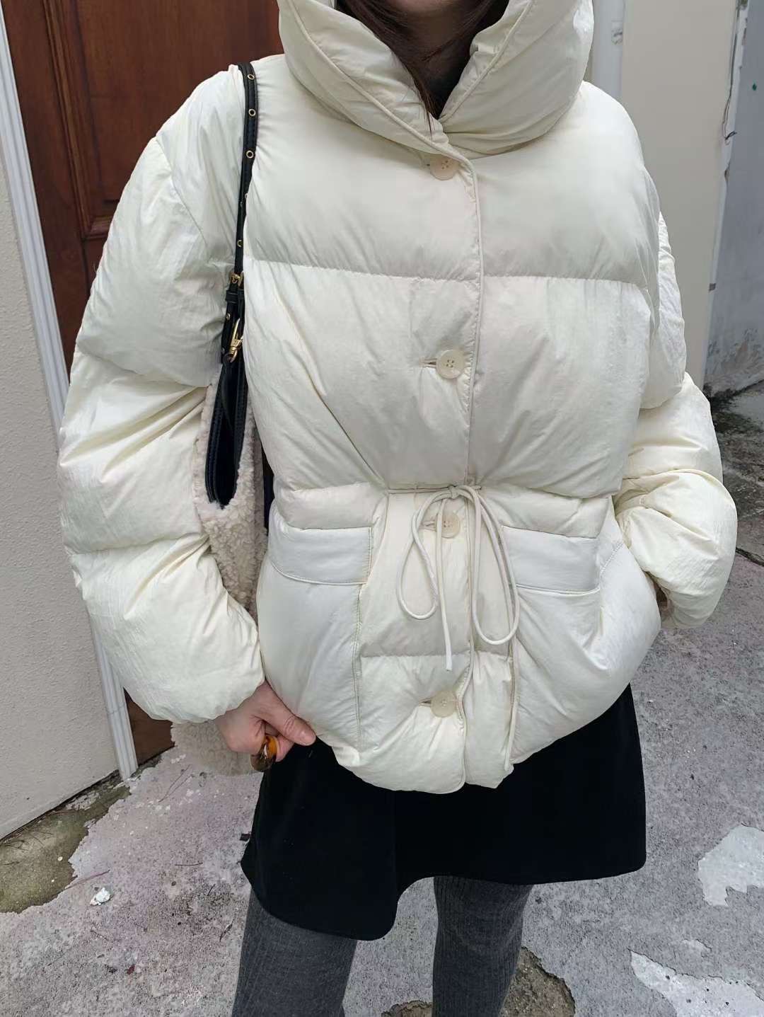 WEARRAW東大門㊣直郵女士新款熱賣職業人氣休閑推薦短款棉服WEARRAW短款棉服圖色2