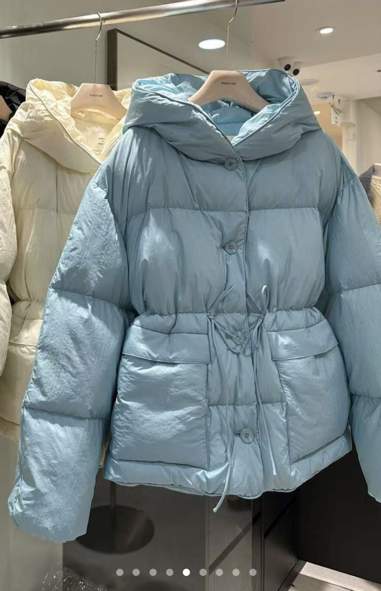 WEARRAW東大門㊣直郵女士新款熱賣職業人氣休閑推薦短款棉服WEARRAW短款棉服圖色3