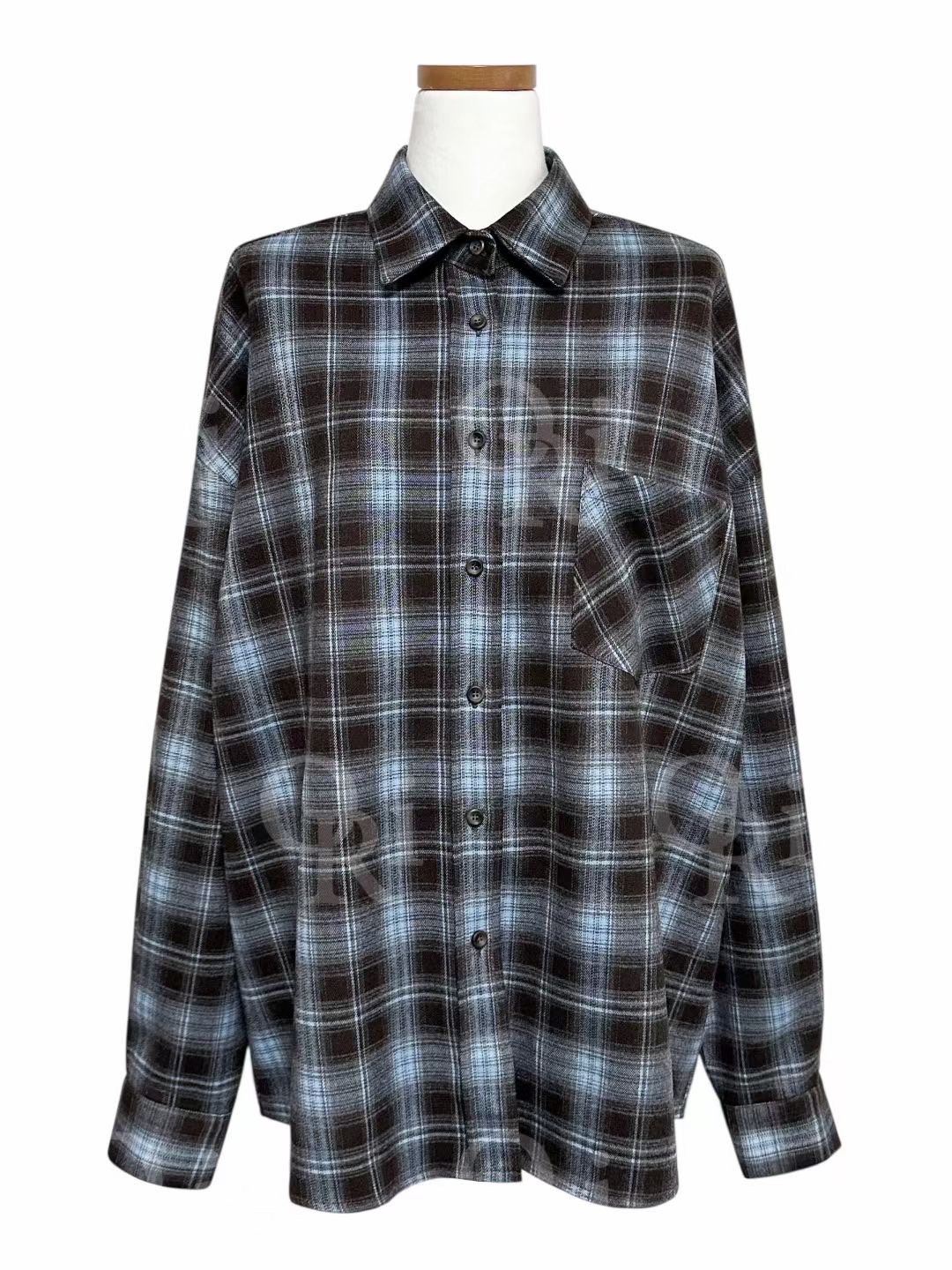 O-RI-오리-T東大門㊣直郵女裝新品職業25秋冬襯衫蕾絲衫O-RI襯衫/蕾絲衫圖色1