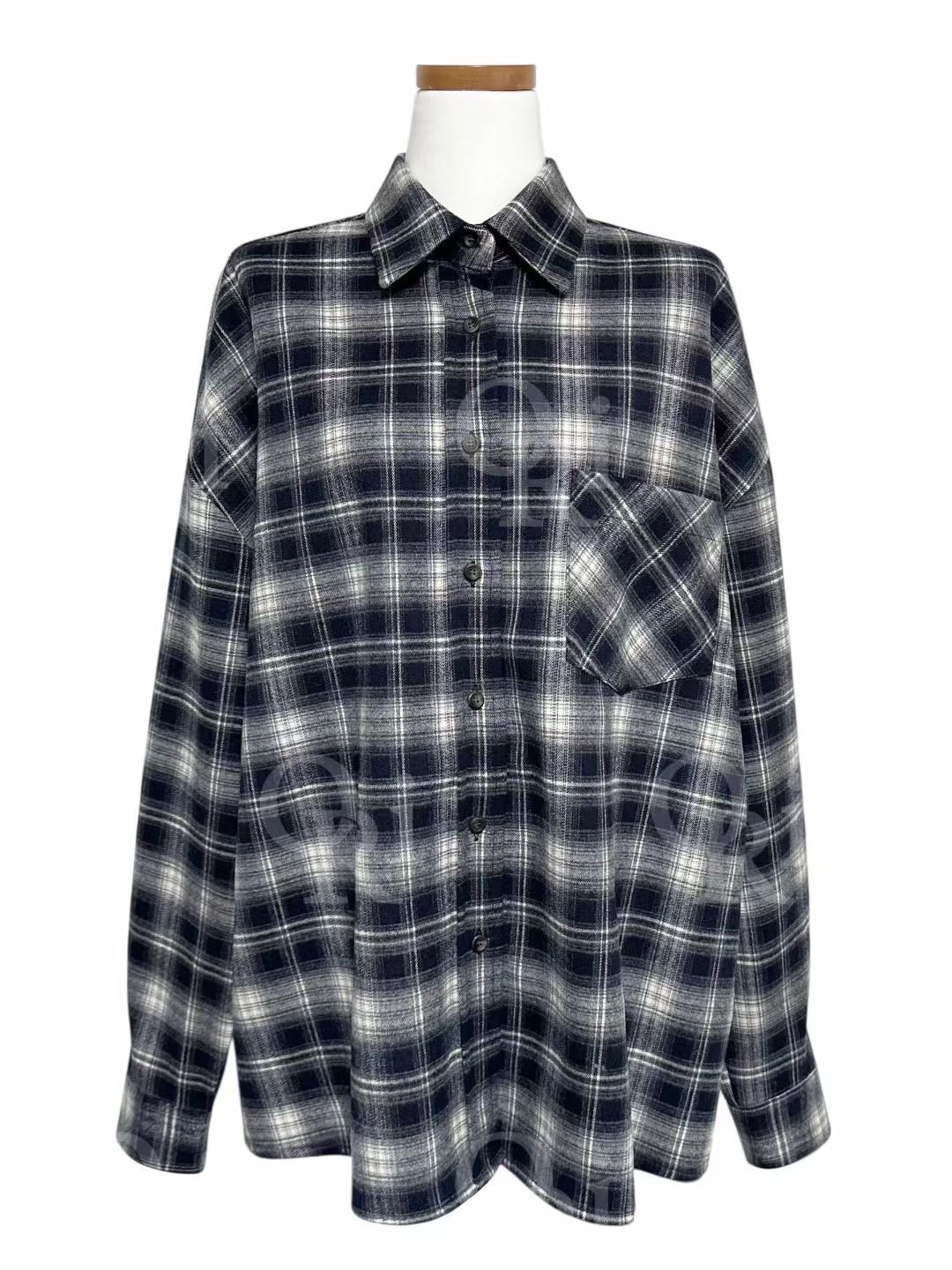 O-RI-오리-T東大門㊣直郵女裝新品職業25秋冬襯衫蕾絲衫O-RI襯衫/蕾絲衫圖色2