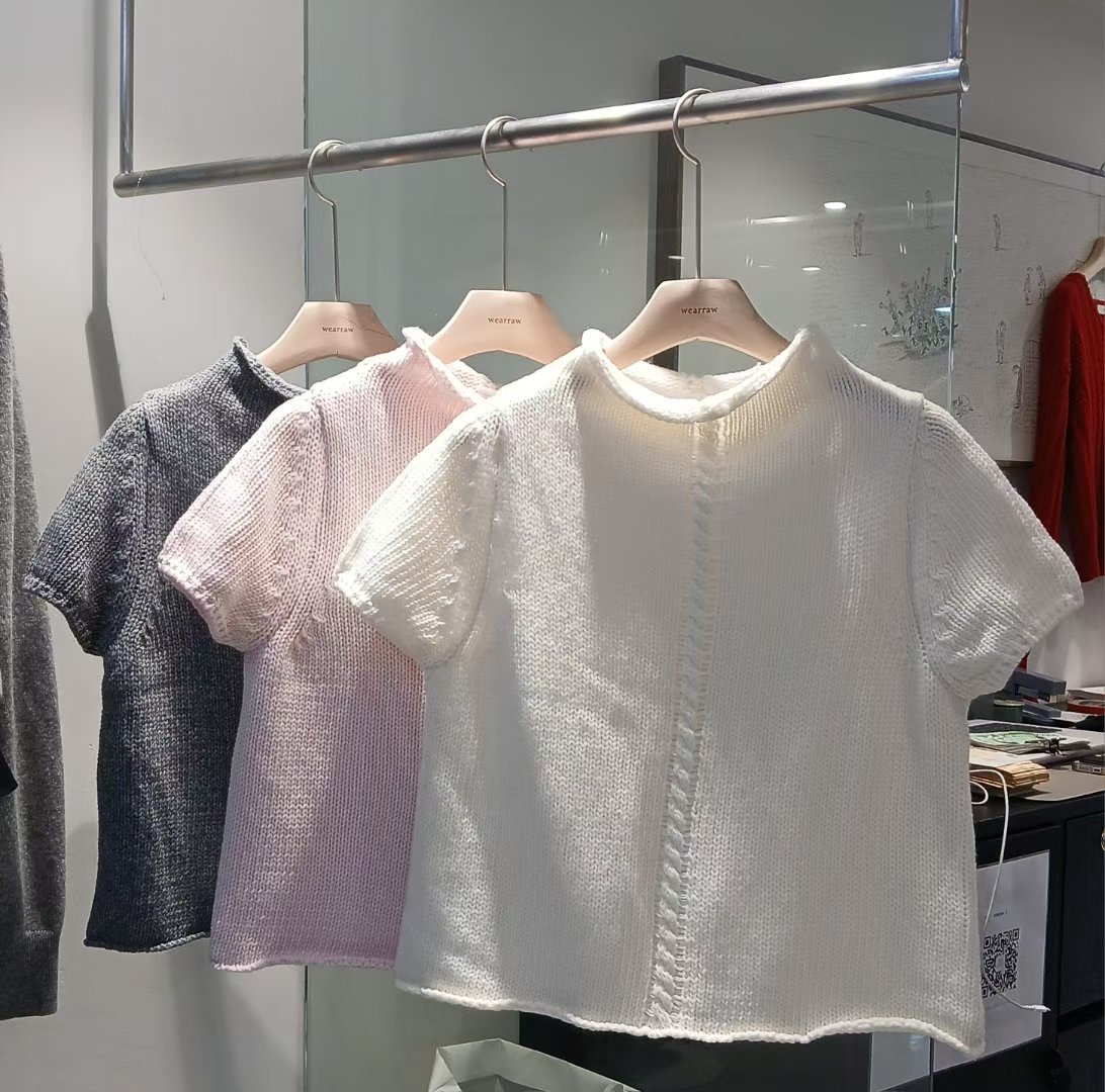 WEARRAW東大門㊣實拍女裝新款推薦時尚人氣熱賣25秋冬針織衫高領WEARRAW針織衫圖色2左二色