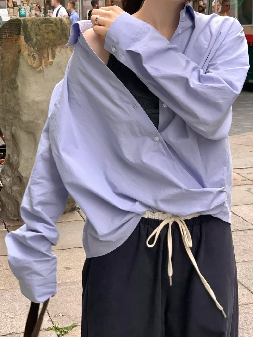 WEARRAW韓國直郵㊣女裝新品人氣休閑時尚職業推薦襯衫蕾絲衫WEARRAW襯衫/蕾絲衫