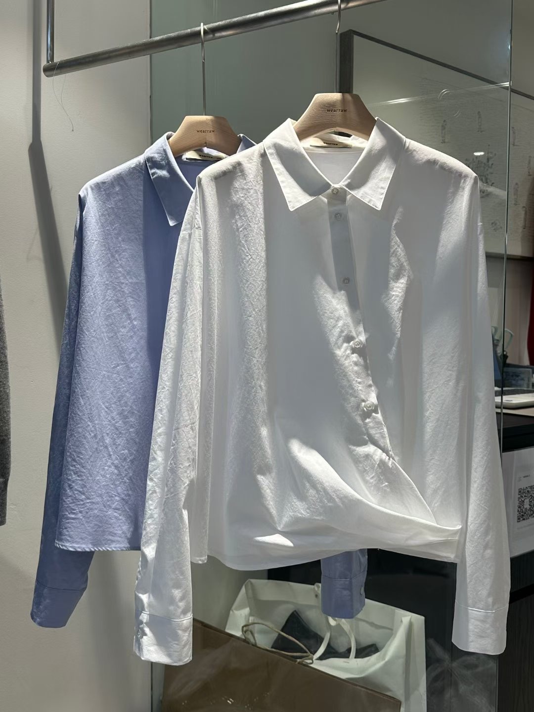 WEARRAW韓國直郵㊣女裝新品人氣休閑時尚職業推薦襯衫蕾絲衫WEARRAW襯衫/蕾絲衫圖色1左一色