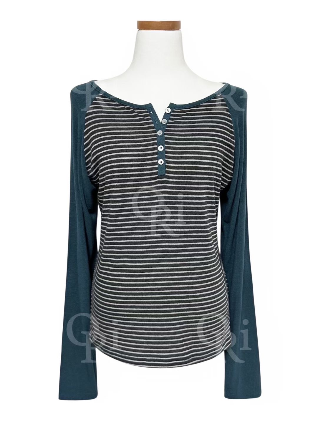 O-RI-오리-T東大門㊣直郵女裝新款職業25秋冬熱賣長袖T恤O-RI長袖T恤圖色3