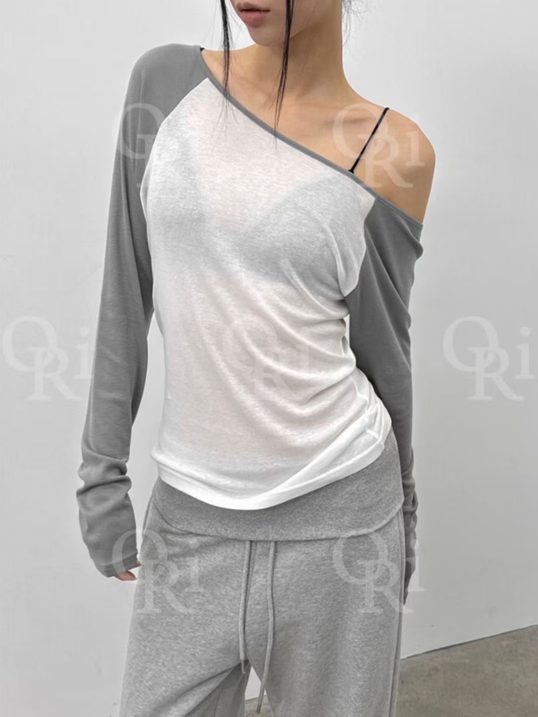 O-RI-오리-T韓國直郵㊣女士新品人氣時尚推薦25秋冬長袖T恤O-RI長袖T恤圖色3