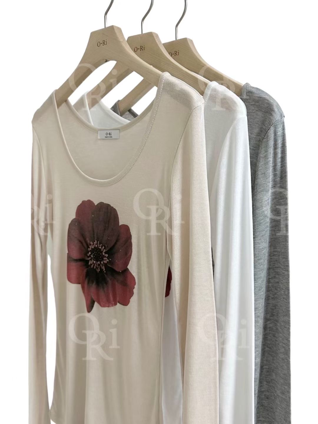 O-RI-오리-T東大門㊣代購女士新款時尚人氣推薦熱賣長袖T恤O-RI長袖T恤