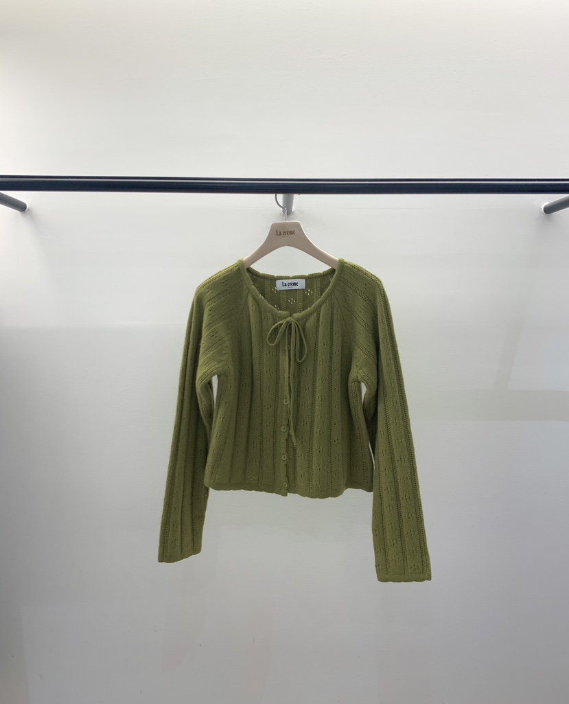 LA CREME東大門㊣實拍女裝新款推薦職業熱賣真品25秋冬針織衫LA CREME針織衫圖色1