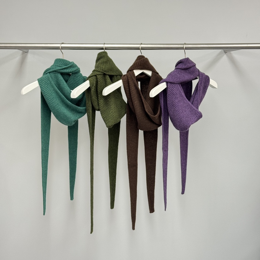 WATER/RIVER韓國代購㊣女裝新款職業休閑25秋冬時尚圍巾披肩WATER/RIVER圍巾/披肩