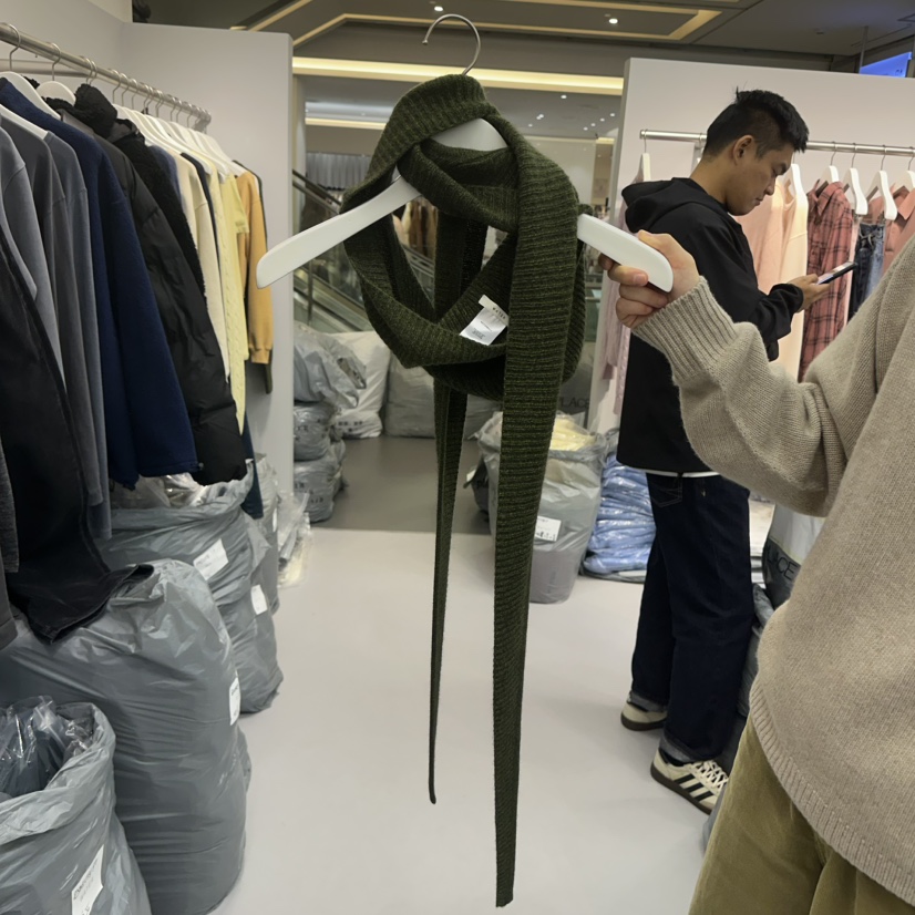 WATER/RIVER韓國代購㊣女裝新款職業休閑25秋冬時尚圍巾披肩WATER/RIVER圍巾/披肩圖色4