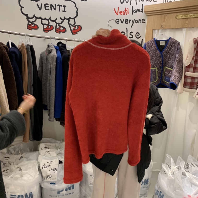 VENTI東大門㊣代購女裝新品人氣熱賣時尚職業推薦休閑長袖T恤VENTI長袖T恤