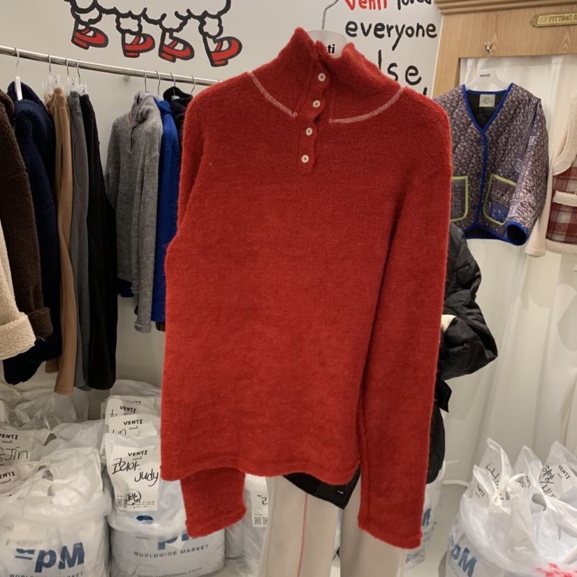 VENTI東大門㊣代購女裝新品人氣熱賣時尚職業推薦休閑長袖T恤VENTI長袖T恤圖色2