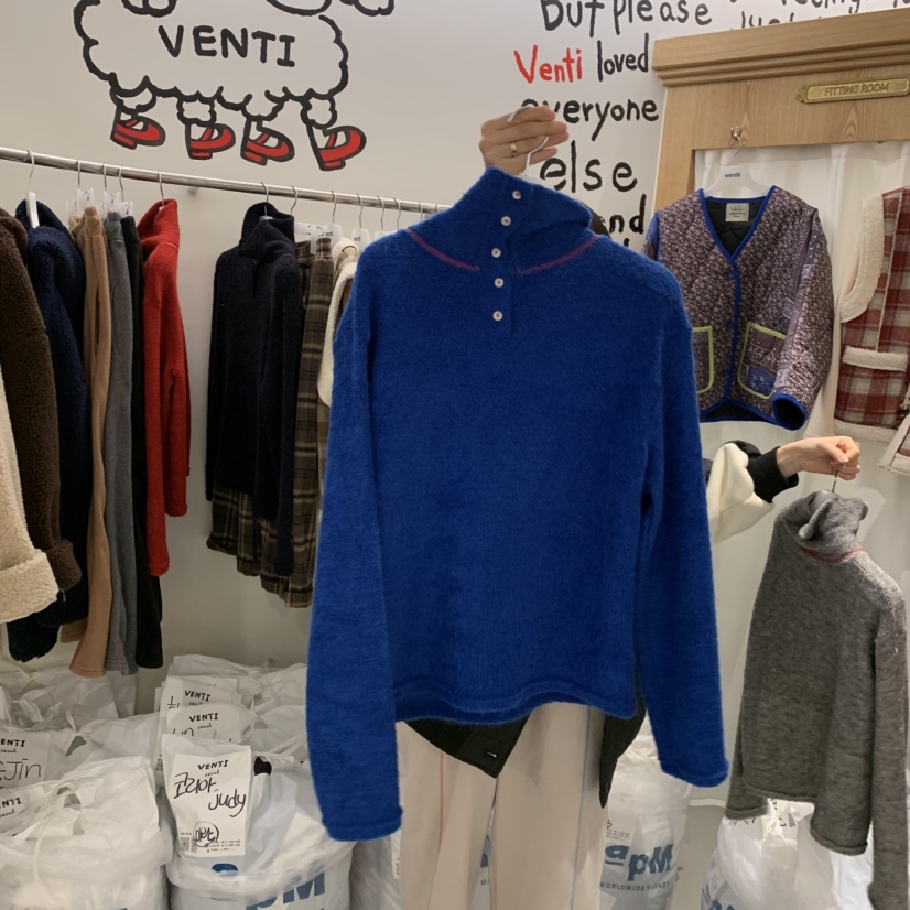 VENTI東大門㊣代購女裝新品人氣熱賣時尚職業推薦休閑長袖T恤VENTI長袖T恤圖色4