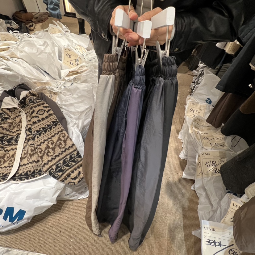 VENIR-a韓國直郵㊣女裝新款真品推薦人氣25秋冬休閑褲加絨VENIR-a休閑褲