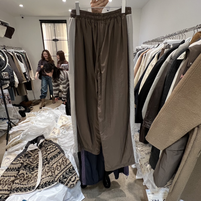 VENIR-a韓國直郵㊣女裝新款真品推薦人氣25秋冬休閑褲加絨VENIR-a休閑褲