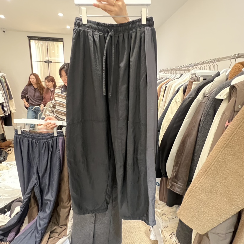 VENIR-a韓國直郵㊣女裝新款真品推薦人氣25秋冬休閑褲加絨VENIR-a休閑褲圖色3