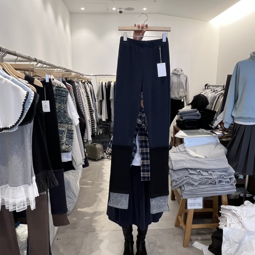 TAN&amp;COMO東大門㊣實拍女士新品人氣打底褲鯊魚褲不加絨保暖tan-COMO打底褲/鯊魚褲圖色2