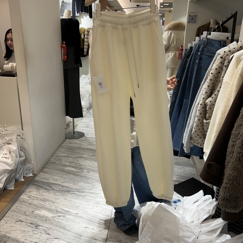 YUNBAL韓國直郵㊣女裝新品熱賣真品推薦人氣25秋冬時尚休閑褲YUNBAL休閑褲圖色1