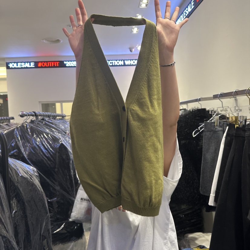 OUTFIT東大門㊣直郵女士新品人氣時尚熱賣休閑推薦吊帶背心OUTFIT吊帶/背心圖色1