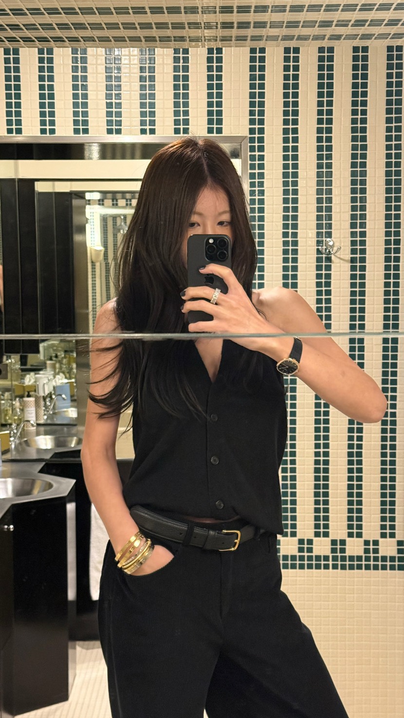 OUTFIT東大門㊣直郵女士新品人氣時尚熱賣休閑推薦吊帶背心OUTFIT吊帶/背心圖色3