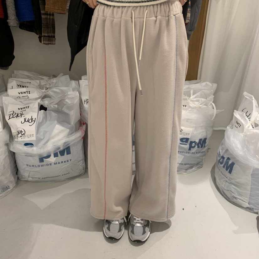 VENTI韓國代購㊣女裝新款熱賣時尚人氣職業推薦真品25秋冬休閑褲VENTI休閑褲圖色1