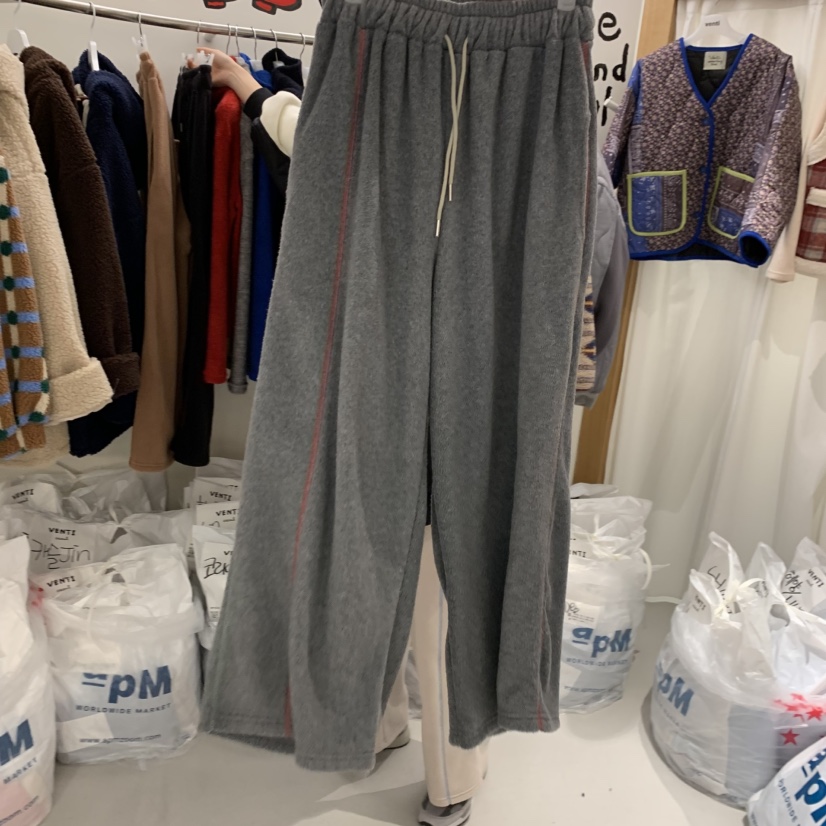 VENTI韓國代購㊣女裝新款熱賣時尚人氣職業推薦真品25秋冬休閑褲VENTI休閑褲圖色3