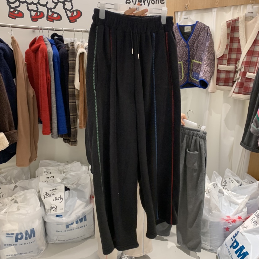 VENTI韓國代購㊣女裝新款熱賣時尚人氣職業推薦真品25秋冬休閑褲VENTI休閑褲圖色4