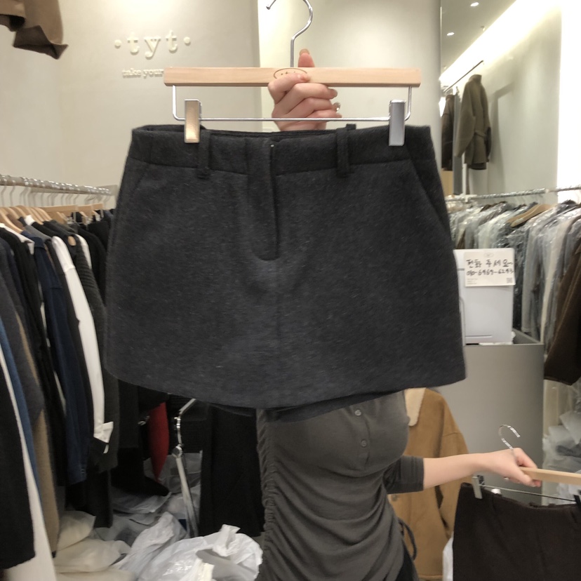 TAKE YOUE TIME東大門㊣直郵女裝新品熱賣25秋冬休閑裙褲TAKE YOUE TIME裙褲圖色2