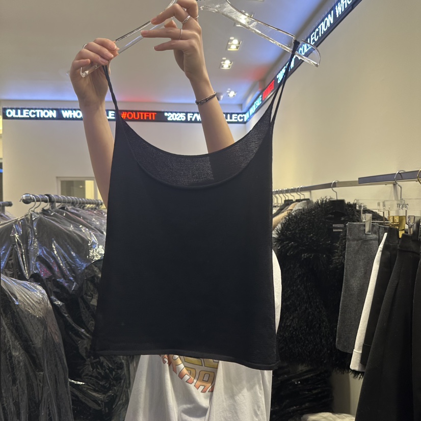 OUTFIT韓國代購㊣女裝新款人氣熱賣推薦真品休閑時尚吊帶背心OUTFIT吊帶/背心