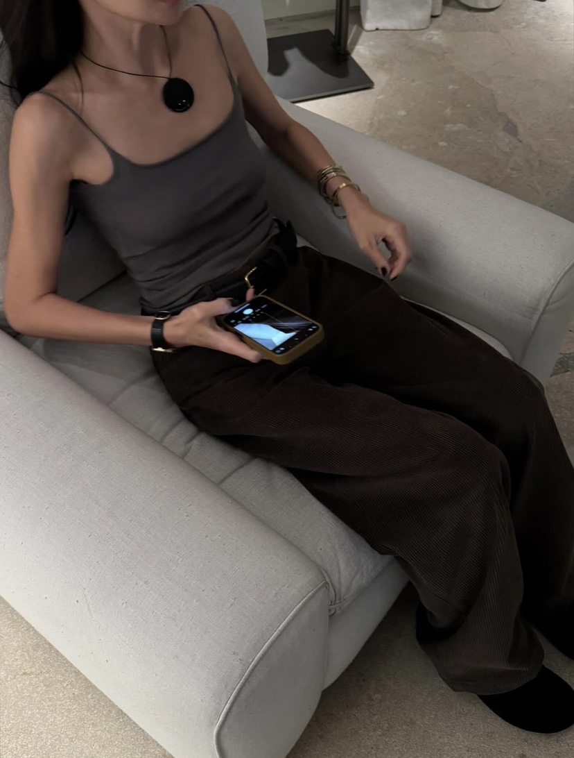 OUTFIT韓國代購㊣女裝新款人氣熱賣推薦真品休閑時尚吊帶背心OUTFIT吊帶/背心